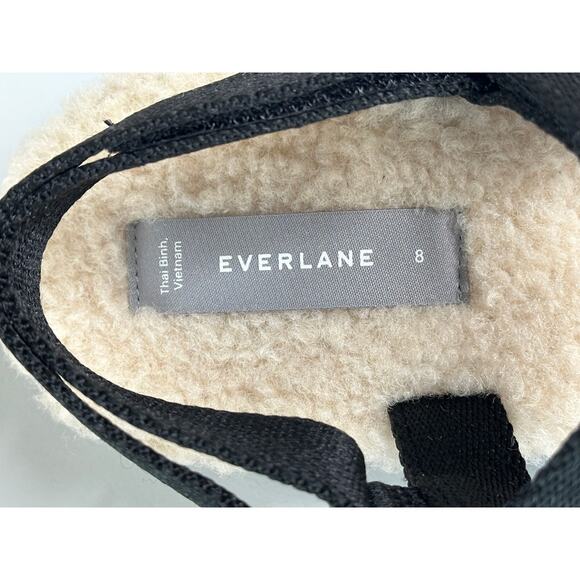 Everlane NIB The Renew Teddy Sport Sandal Black White Comfort Minimalist Soft 8 - Picture 3 of 10